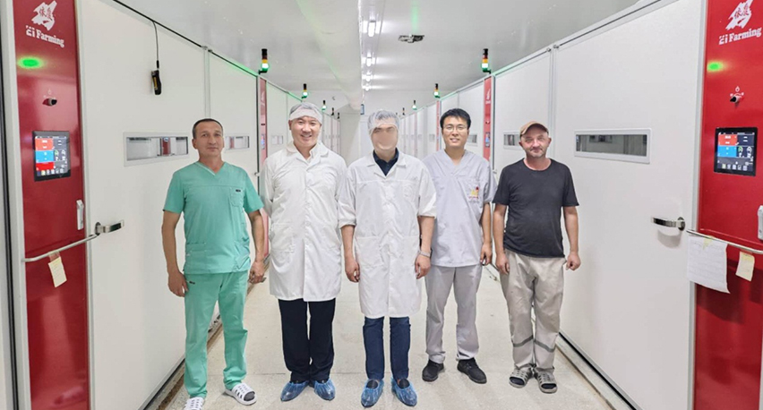 一带一路合作再下一城|乌兹别克斯坦孵化场项目顺利交付